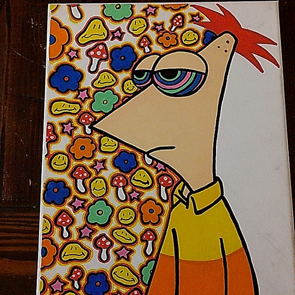 Phineas trippy drawing